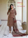 Plus Princess Vol 6 By Aarvi Printed Cotton Plus Size Readymade Dress 